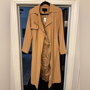 Tan Banana Republic Trench Coat